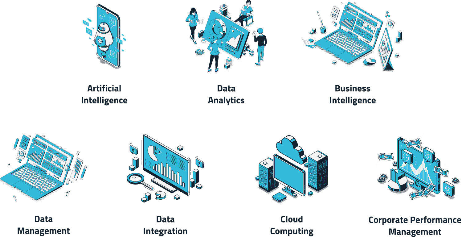 Data Science and Big Data: infografica che rappresenta le caratteristiche della competenza